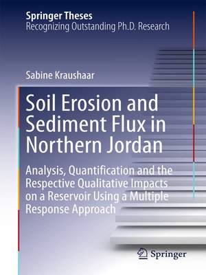 cover image of Soil Erosion and Sediment Flux in Northern Jordan
